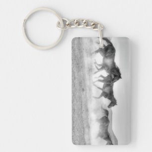 Porte-clefs Course de mustang