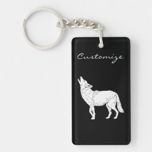 Porte-clefs Coyote hurlant Thunder_Cove