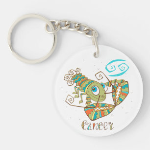 Porte-clefs Crabe cancéreuse mignonne