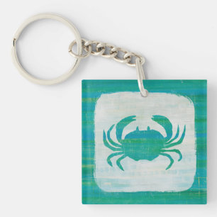 Porte-clefs Crabe côtier d'Aqua de