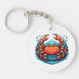 Porte-clefs crabe-drole