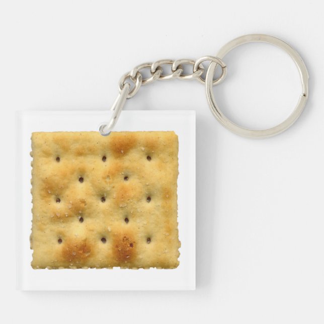 Porte-clefs Crackers à soude saltine (Dos)