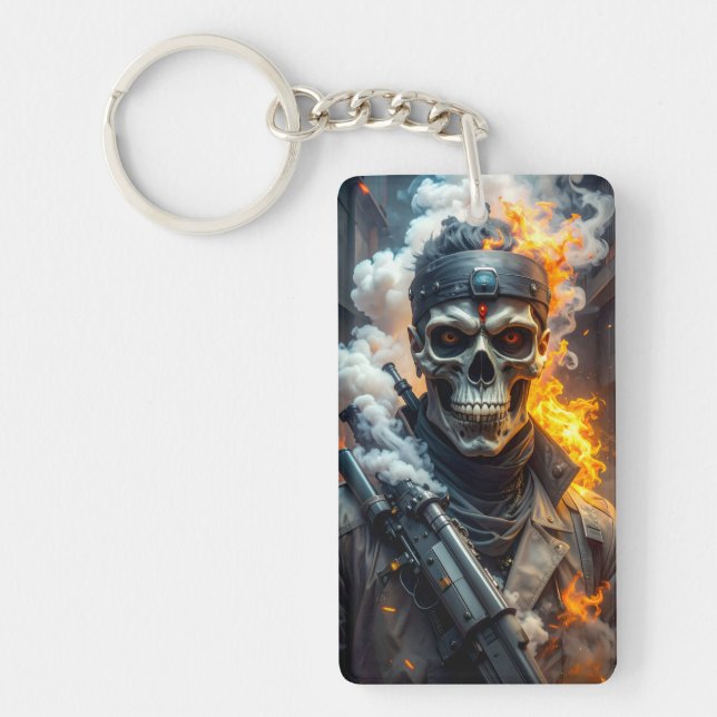 Porte-clefs Crâne de la Mort (Devant)
