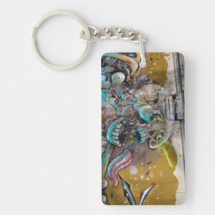 Porte-clefs Crâne effrayé