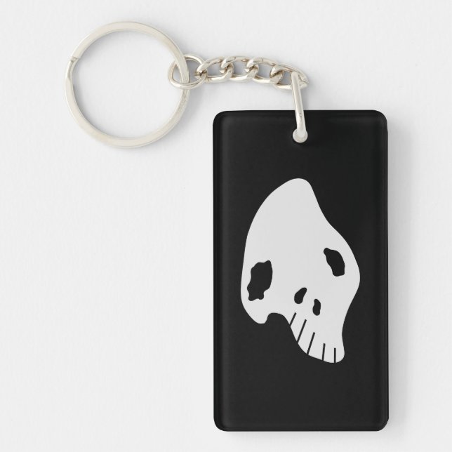 Porte-clefs Crâne freak (Devant)