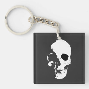 Porte-clefs Crâne, humain, tête