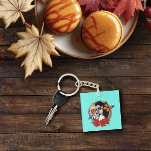 Porte-clefs Crânes à sucre Art Nouveau
