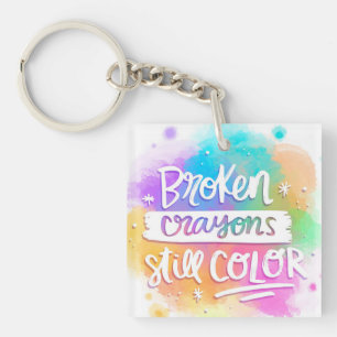 Porte-clefs Crayons cassés