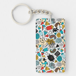 Porte-clefs Crazy head