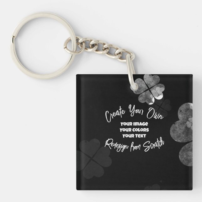Porte-clefs Create Your Own Custom Personalized (Devant)