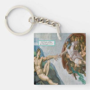 Porte-clefs Création d'Adam par Michel-Ange