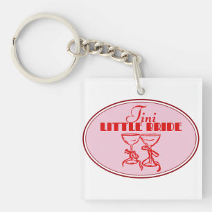 Porte-clefs Création de petite mariée Tini Verre à Martini r