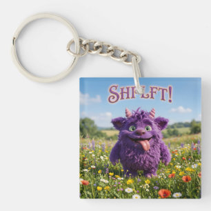 Porte-clefs Créature Furry Fantastique d'Attitude