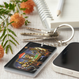 Porte-clefs Créatures Mythiques Jouer Au Poker