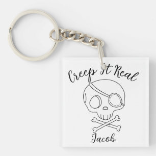 Porte-clefs Creep It Real Halloween éffrayant boo