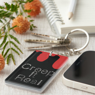 Porte-clefs Creep it Real Main Drag Police Blood Halloween