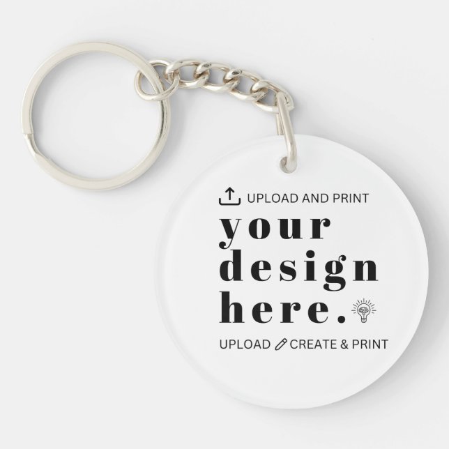 Porte-clefs Créez Votre Propre Accessoire (Devant)