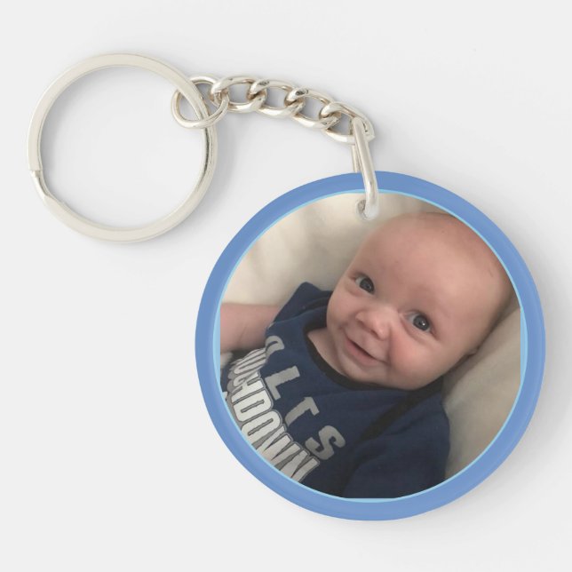 Porte-clefs Créez votre propre cadeau photo 2 pour maman ou gr (Devant)