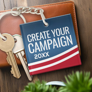 Porte-clefs Créez Votre Propre Création de Élection