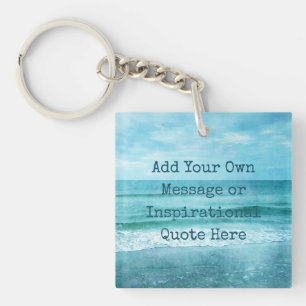 Porte-clefs Créez votre propre devis inspirant motivationnel