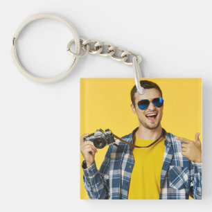 Porte-clefs Créez votre propre image personnalisée de photo
