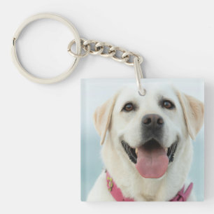 Porte-clefs Créez Votre Propre Photo de Animal de Compagnie Pe