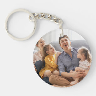 Porte-clefs Créez votre propre photo de famille personnalisée