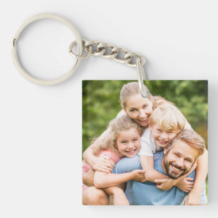 Porte-clefs Créez Votre Propre Photo Image Personnalisée DIY