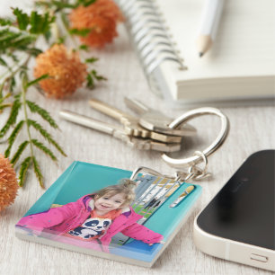 Porte-clefs Créez Votre Propre Photo Moderne Enfants Enfants P