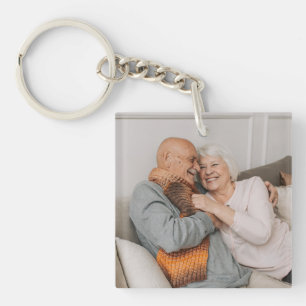 Porte-clefs Créez Votre Propre Photo Personnalisée