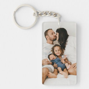 Porte-clefs Créez votre propre photo personnalisée de famille