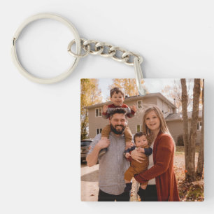 Porte-clefs Créez Votre Propre Photo Personnalisée Image DIY