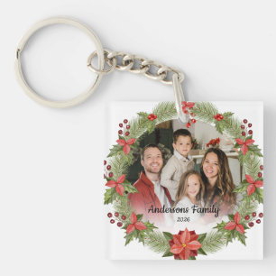 Porte-clefs Créez Votre Propre Photo Personnalisée Nom de Fami