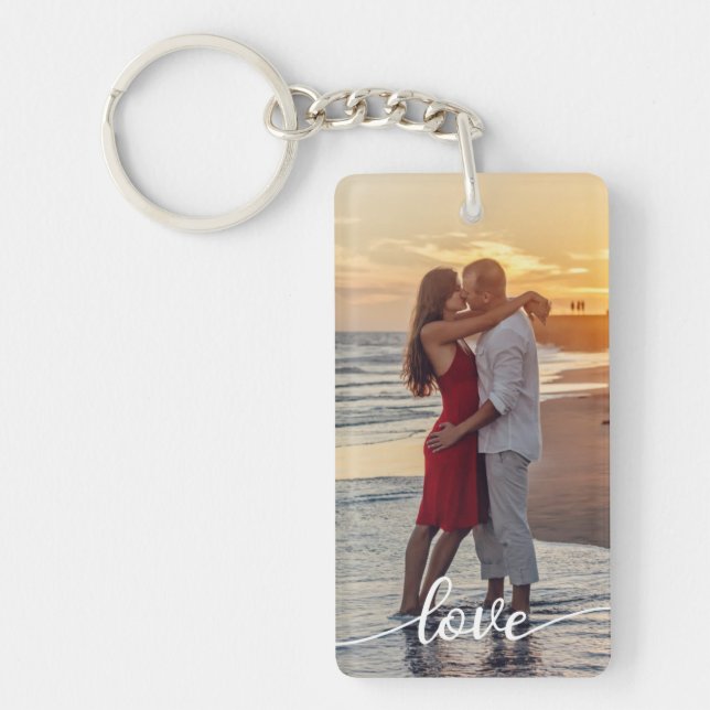 Porte-clefs Créez votre propre script d'amour Romantique Coupl (Devant)