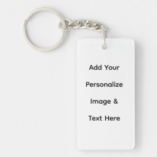 Porte-clefs créez votre propre texte personnalisé personnalise