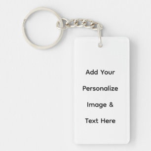 Porte-clefs créez votre propre texte personnalisé personnalise