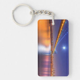 Porte-clefs Crépuscule, George Washington BridgePalisades, NJ