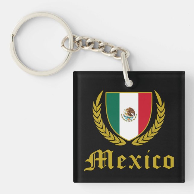 Porte-clefs Crête du Mexique (Devant)