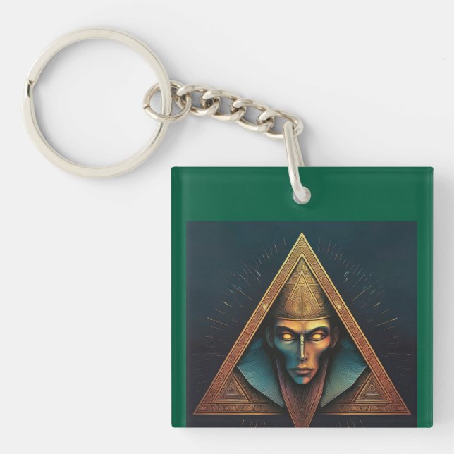 Porte-clefs Crête murale Illuminati (Devant)