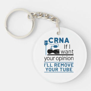 Porte-clefs CRNA Si je veux votre avis, je vais supprimer votr