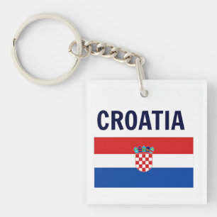 Porte-clefs Croatie - Drapeau de Croatie