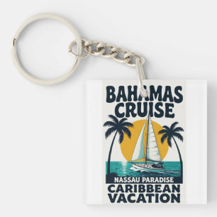 Porte-clefs Croisière aux Bahamas Nassau Paradis