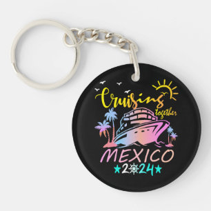 Porte-clefs Croisière de famille au Mexique