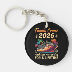 Porte-clefs Croisière en famille 2026 Créer des souvenirs pour