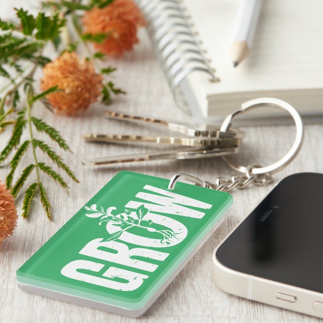 Porte-clefs Croissance (Devant droit)