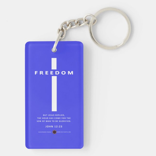 Porte-clefs Croix de la liberté (Dos)