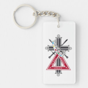 Porte-clefs Croix freemasonique