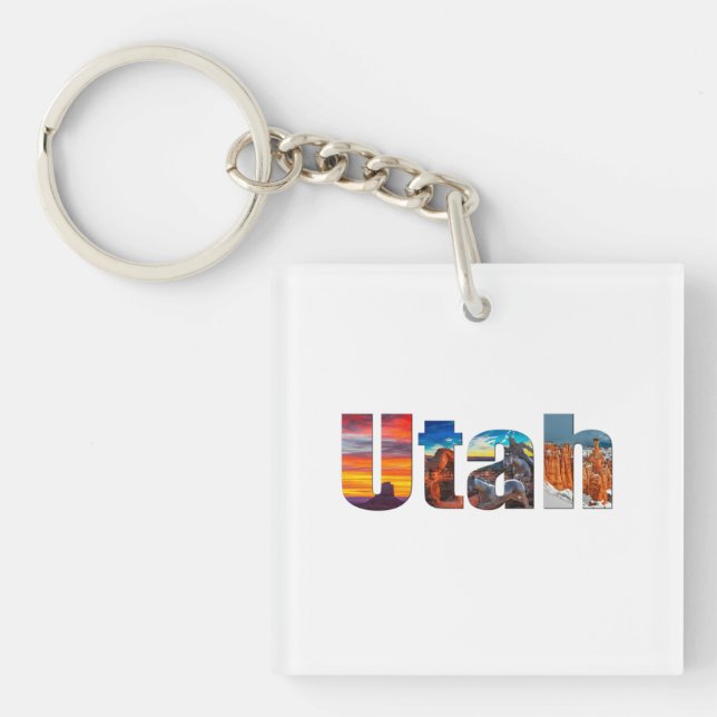 Porte-clefs Crowns of Utah (Devant)