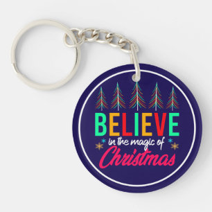 Porte-clefs Croyez en la magie de Noël-82303