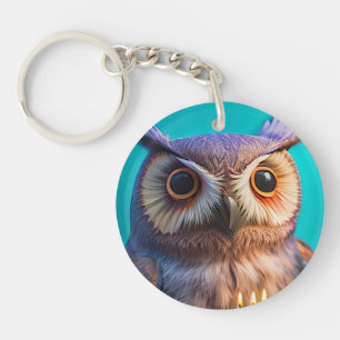 Porte-clefs Croyez En Le Merveilleux Porte - clé (Chouette Col